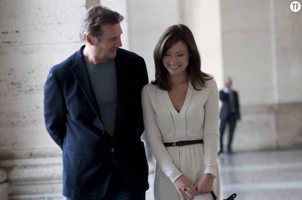 Liam Neeson et Olivia Wilde dans le film &quot;Puzzle&quot;