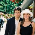  Roland Garros 1999 Laurent Gerra en couple avec Mathilde Seigner  