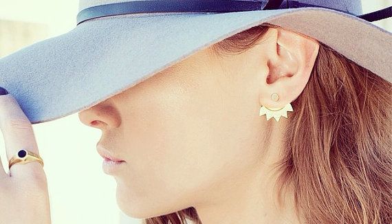 10 ear jackets ravissantes pour parer nos oreilles
