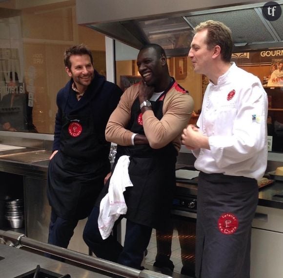 Les Youtubeurs rencontrent Omar Sy et Bradley Cooper à l'atelier des Chefs