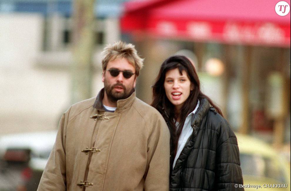 Maïwenn et son ex-mari Luc Besson en 1992