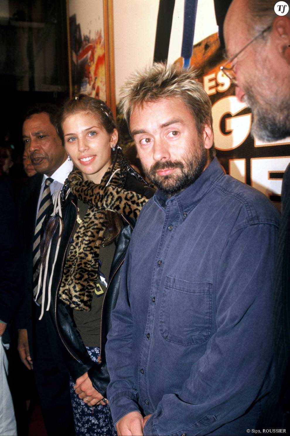 Maïwenn et Luc Besson en 1995