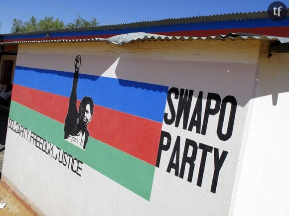 Une affiche de campagne pour le SWAPO