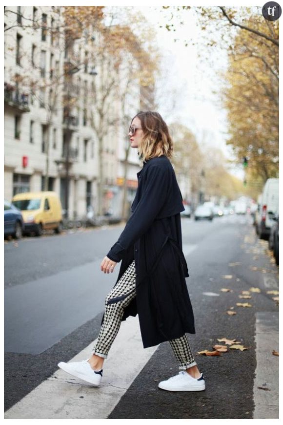 Quelques tenues pour aller travailler en jean et baskets