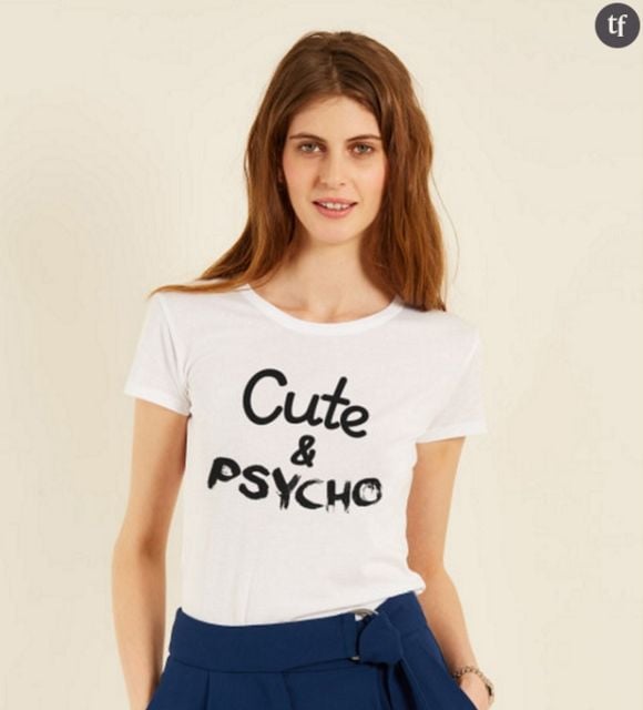 T-shirt "Cute & psycho" Cute & Psycho