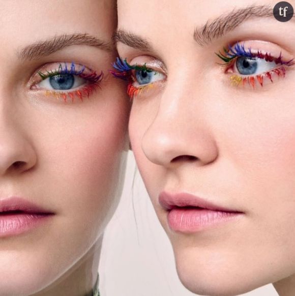Les cils arc-en-ciel : la nouvelle tendance beauté qui affole Instagram