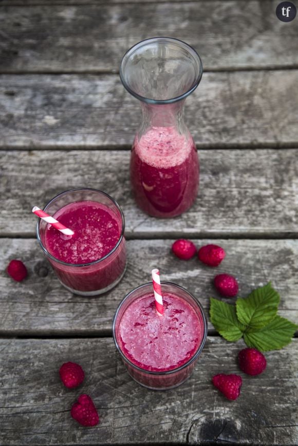 Au réveil : le tonic rose et framboise