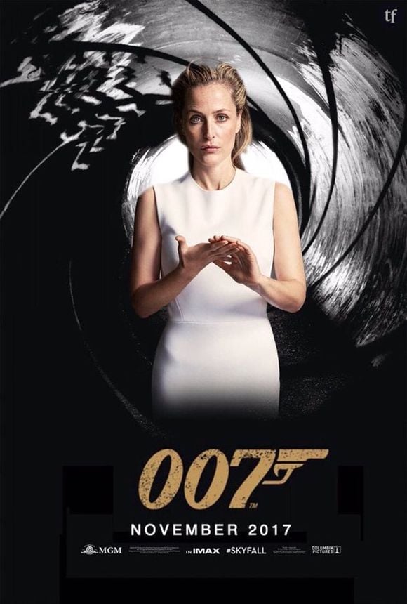 L'actrice Gillian Anderson bientôt dans le rôle de "Jane Bond" ?