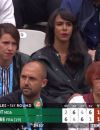 Shy'm dans les tribunes de Roland-Garros pour encourager son compagnon Benoît Paire le dimanche 22 mai 2016