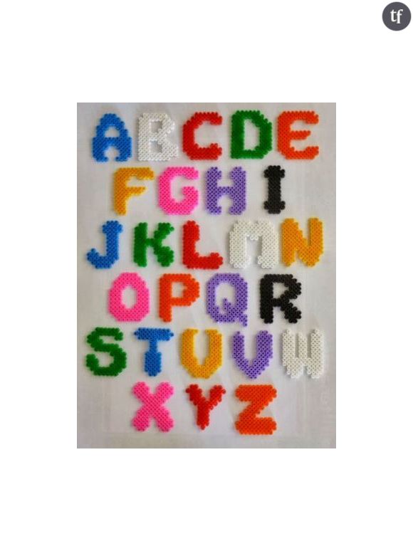 L'alphabet en perles