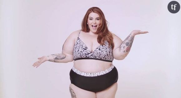 La photo de Tess Holliday utilisée par le groupe Cherchez la Femme et refusée par Facebook car non-conforme à leurs standards "fitness et santé".