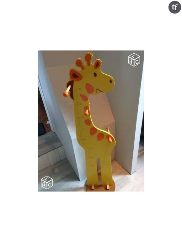 Porte-manteau giraffe