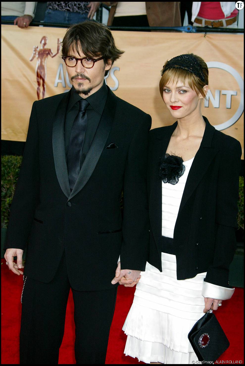 Johnny Depp et Vanessa Paradis en 2005