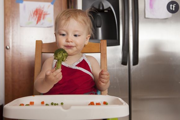 Un bébé végétarien