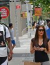 Paul Pogba et sa compagne font du shopping à New York, le 24 juillet 2014