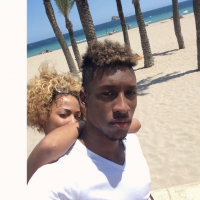 Kingsley Coman : fou amoureux de sa compagne Sephora (photos)