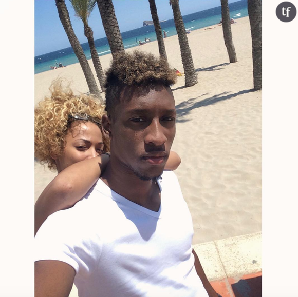 Kingsley Coman et sa compagne Sephora