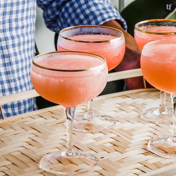 La recette du frosé, le cocktail glacé au vin rosé