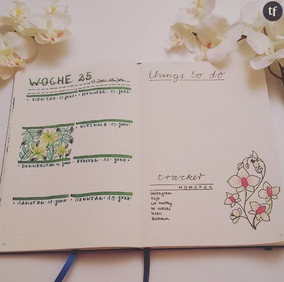 Comment créer un bullet journal ?