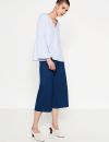  Jupe-culotte en jean brut Zara 29,99 euros 