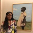 La jeune artiste peintre   Cliffanie Forrester qui a seulement 18 ans est exposée au   Metropolitan Museum of Art (MET)    
