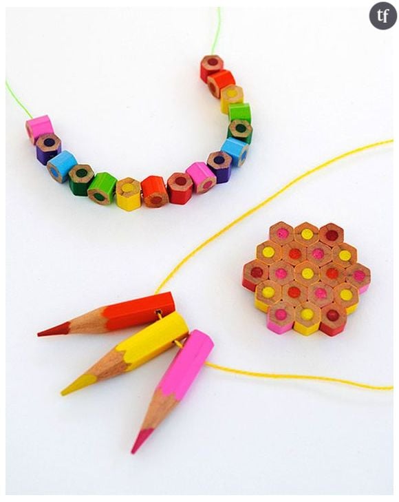 Collier crayons