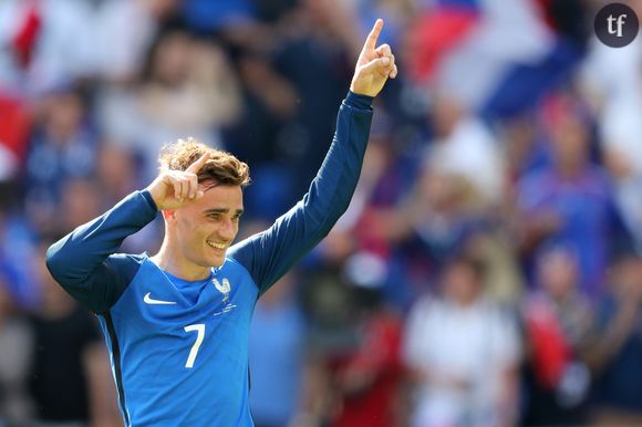 Le joueur de l'équipe de France Antoine Griezmann