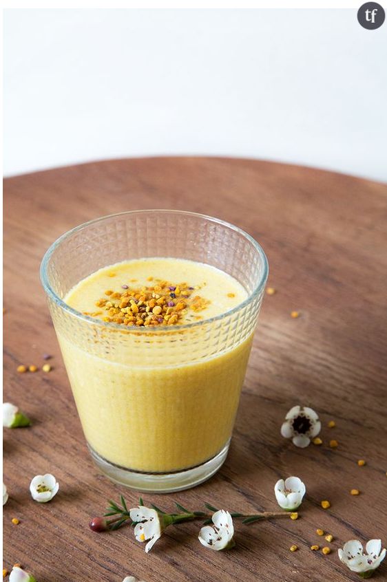 La recette du smoothie au curcuma