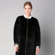    Manteau noir réversible en fausse fourrure Eleven 104,50 euros     