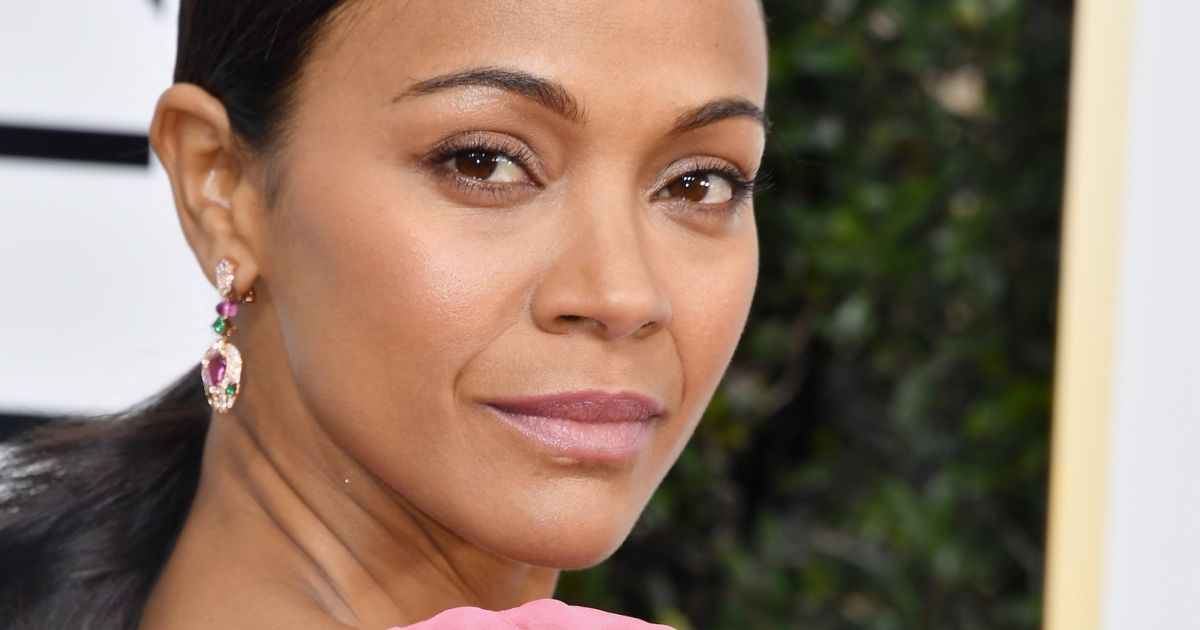 Zoe Saldana Mise Sur La Tendance Naked Eyes Terrafemina