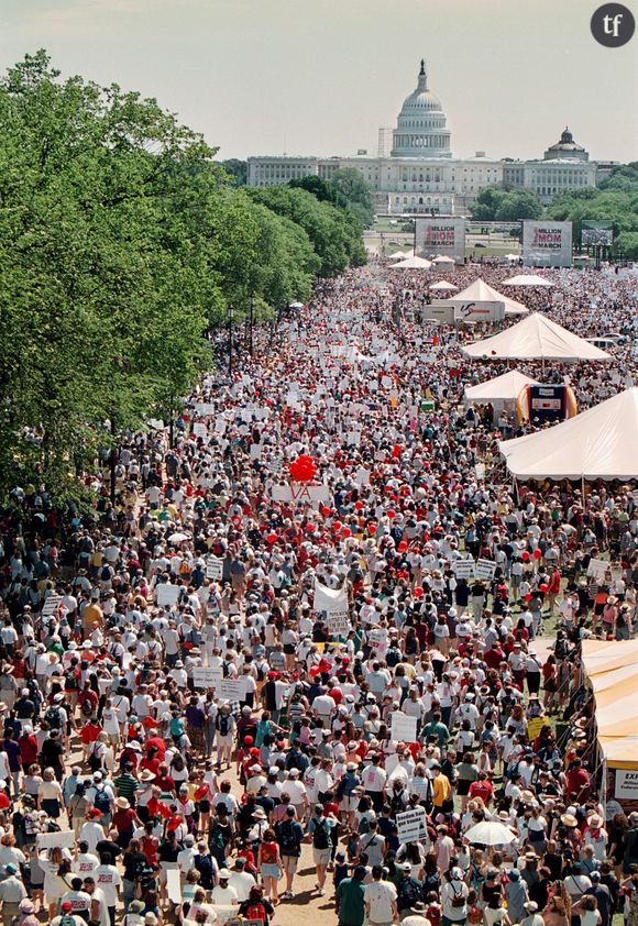 La Million Mom March en mai 2000