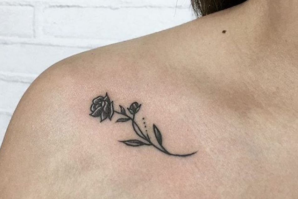 Les tatouages en forme de rose, la nouvelle tendance