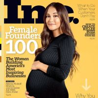 Audrey Gelman, première PDG enceinte en Une d'un magazine de business