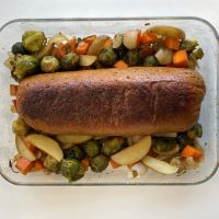 La délicieuse recette vegan du rôti de seitan aux noix et aux champignons