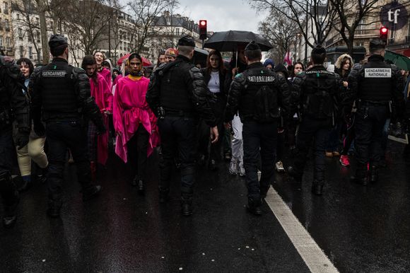 Marche féministe du 8 mars 2020 à Paris
