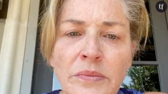 Sharon Stone en colère contre les anti-masque et Donald Trump