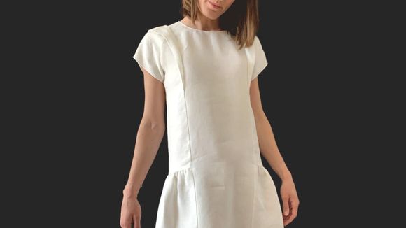 Cette robe écolo nécessite moins d'un mètre de tissu (et son patron est en accès libre)