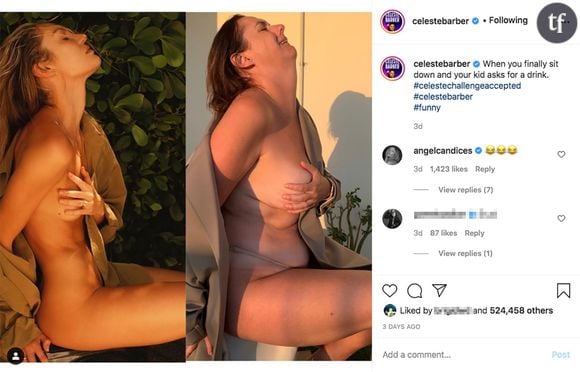 L'algorithme grossophobe d'Instagram censure la photo de la comédienne Celeste Barber