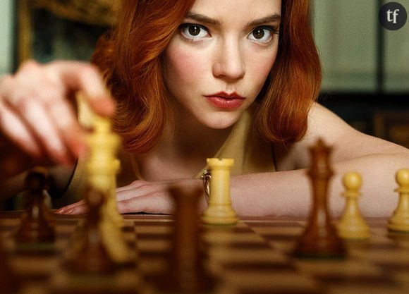 Anya Taylor‑Joy, actrice de la série Netflix "Le jeu de la dame", qui relance l'engouement des échecs.