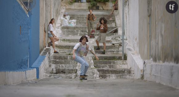 Les skateuses du film "Je m'appelle Bagdad"