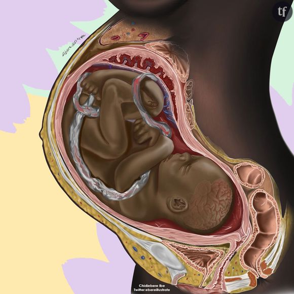 Ce dessin de foetus noir devient viral