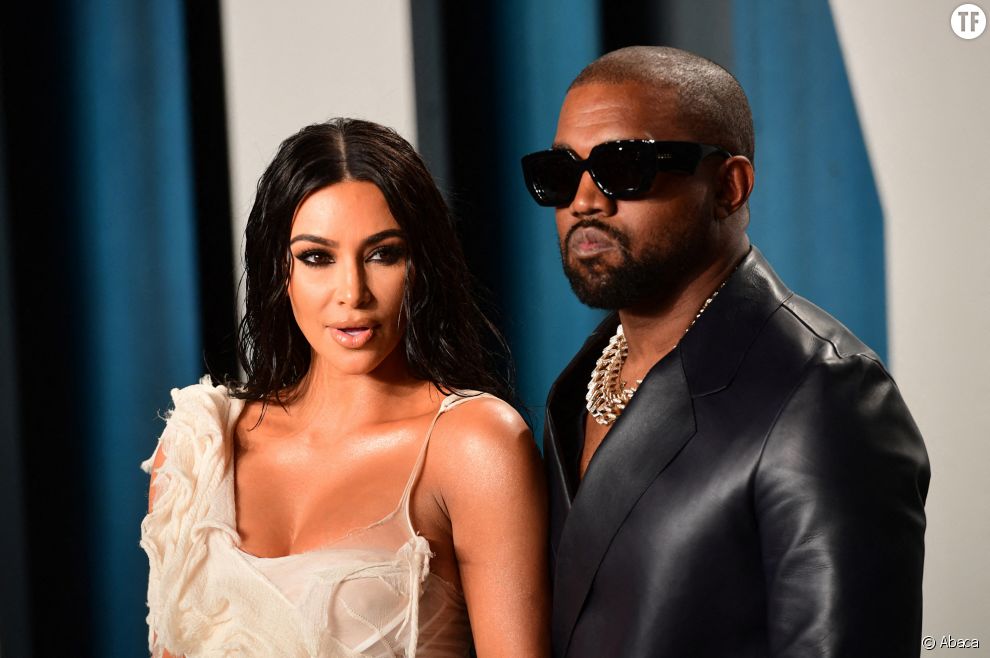 Kim Kardashian et Kanye West, en 2020.