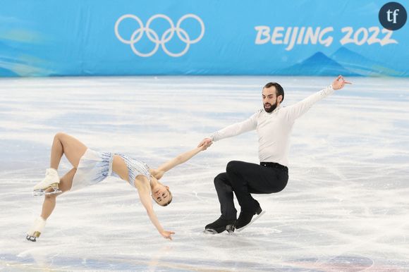 Ashley Cain-Gribble and Timothy Leduc le 18 février 2022 aux JO de Pékin