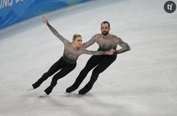 Ashley Cain-Gribble et Timothy Leduc le 19 février aux Jeux Olympiques de Pékin