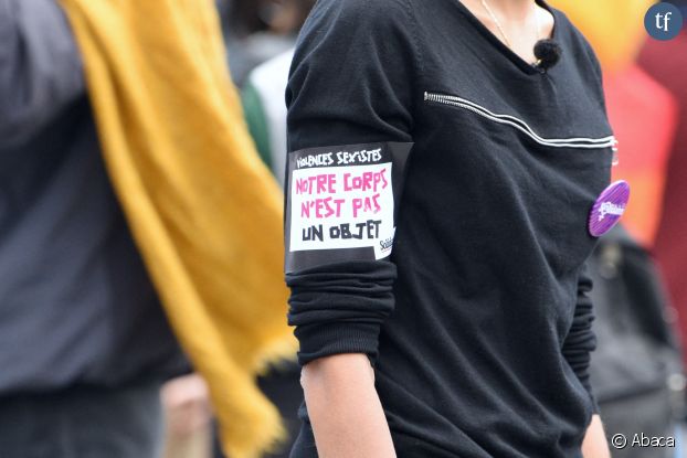 Manifestation féministe à Strasbourg, le 10 octobre 2020.