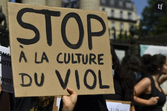 Manifestation à Paris suite à l'élection de Gérald Darmanin, 2020.