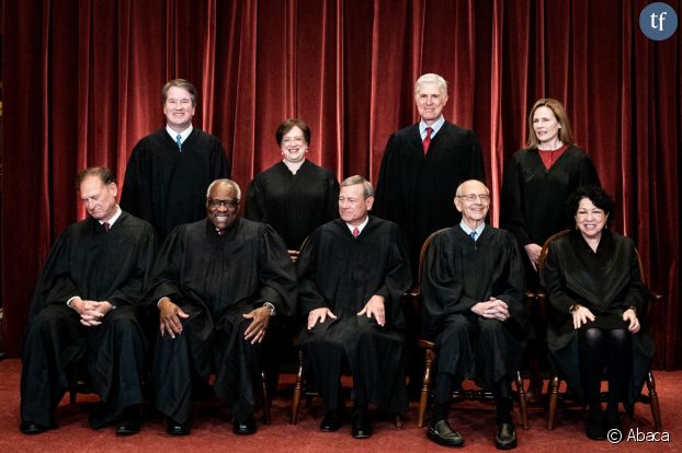 Les juges de la Cour suprême des Etats-Unis qui ont révoqué le droit à l'avortement