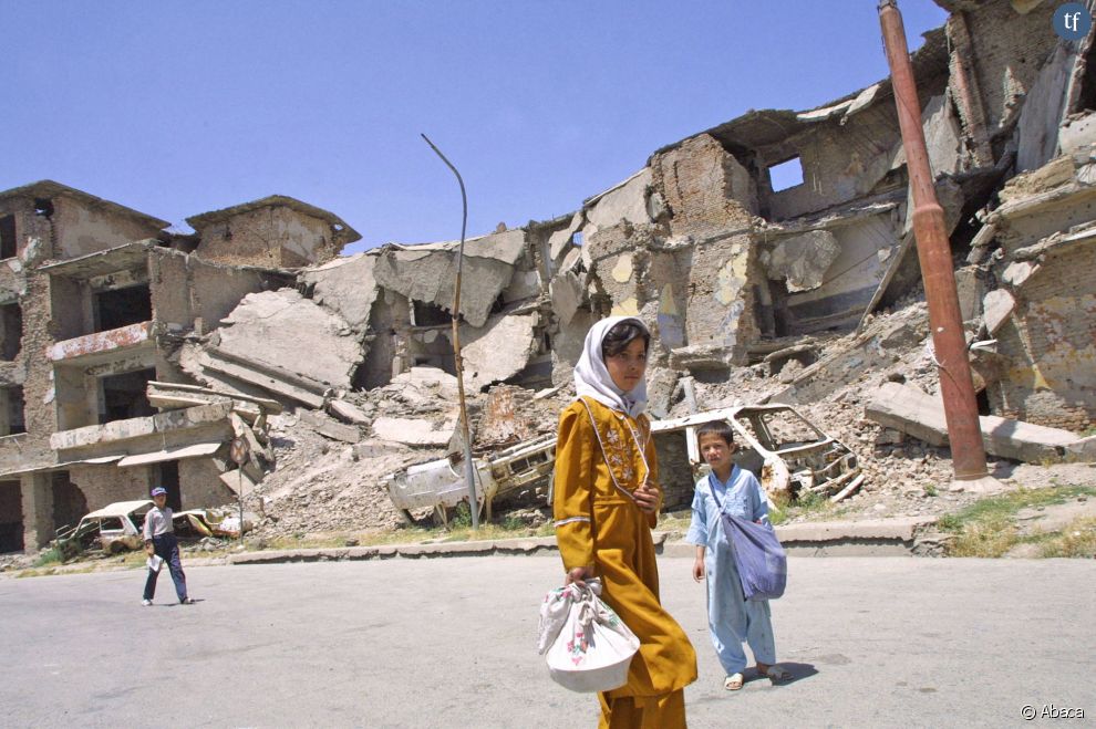 Fillettes à Kaboul, 2005