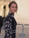 Alicia Vikander au défilé Louis Vuitton, 2019