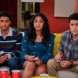 Prashant, Devi et Praxton de "Mes premières fois", sur Netflix